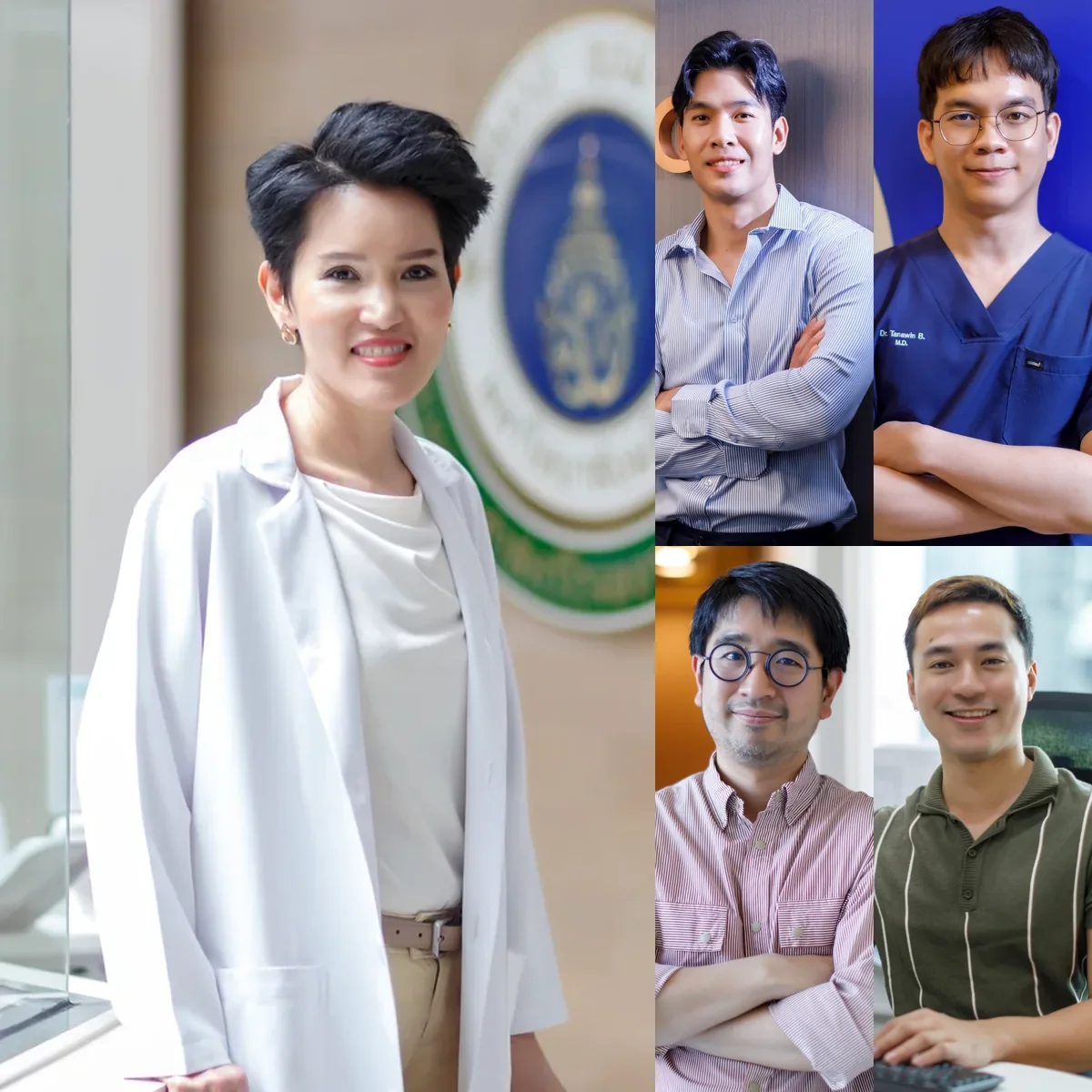 แพทย์ 5 ท่านในโครงการ Life Forward ไม่หยุดชีวิตเพราะ HIV