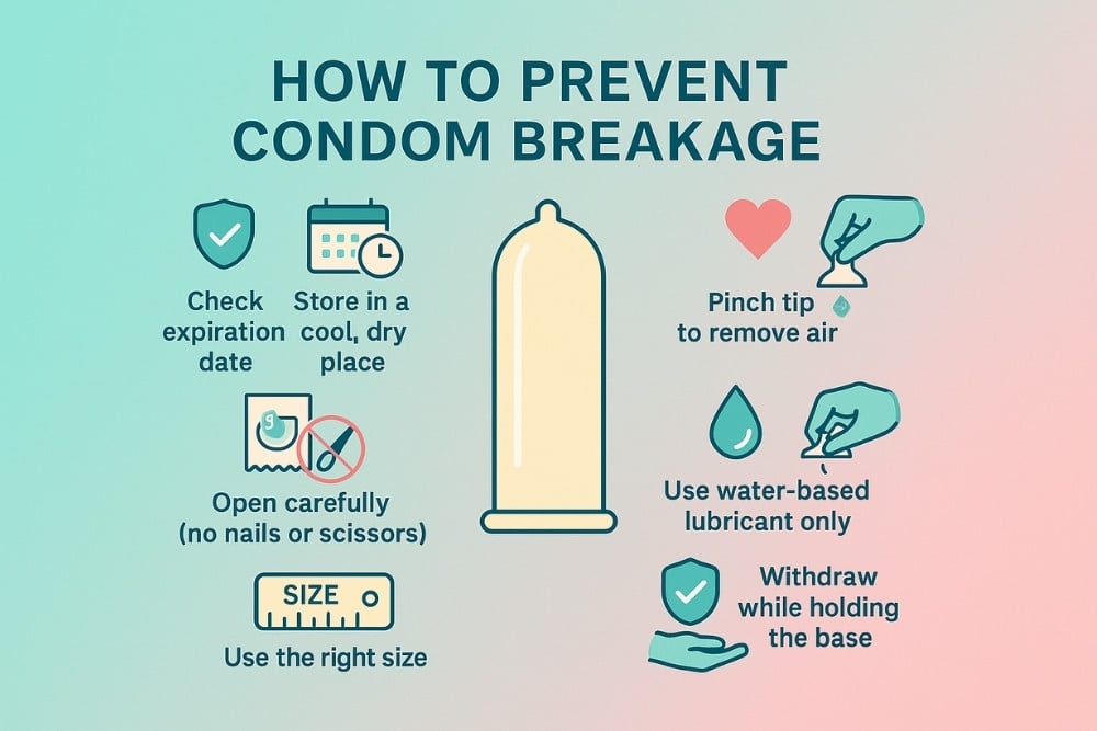 How to prevent Condom breakage