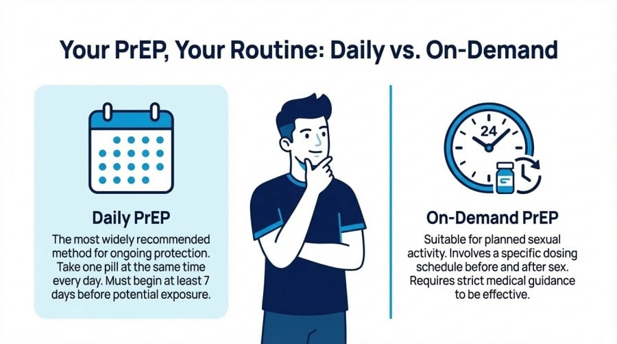 Types of PrEP Use