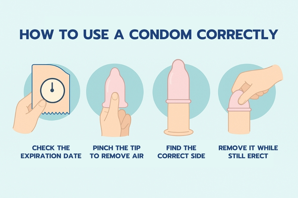 Double Condom Myth How to Use a Condom Correctly