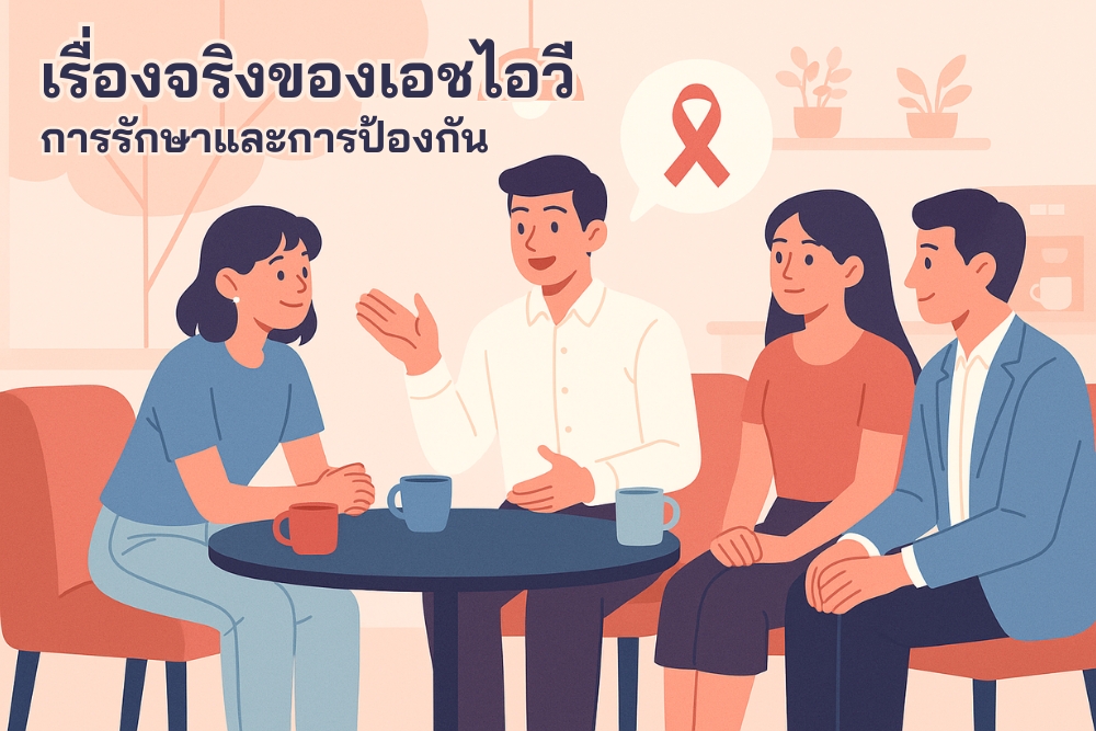 จากความกลัวสู่ความเข้าใจ เรื่องจริงของเอชไอวี การรักษา และการป้องกัน