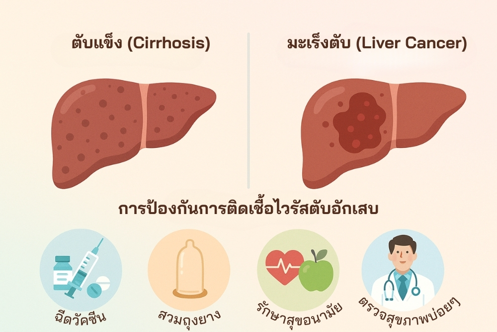 วัคซีนและการป้องกันการติดเชื้อ ไวรัสตับอักเสบ