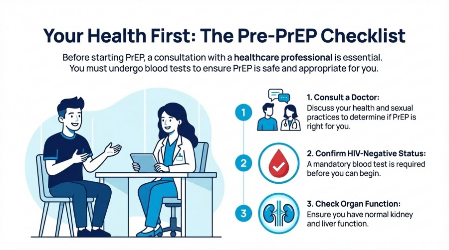 Medical Tests Before Starting PrEP