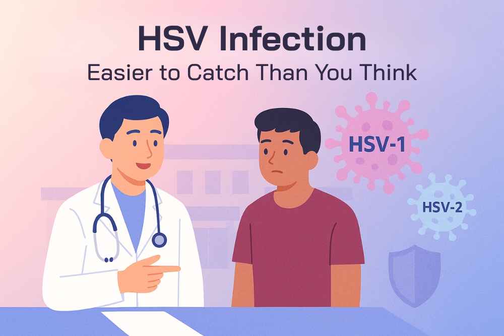 HSV Infection - Easier to Catch Than You Think