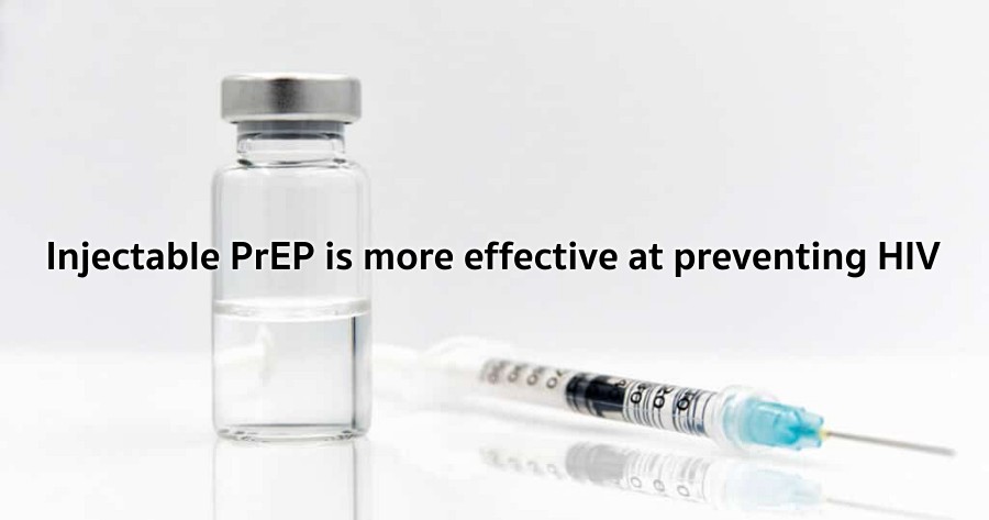 Injectable PrEP is more effective at preventing HIV