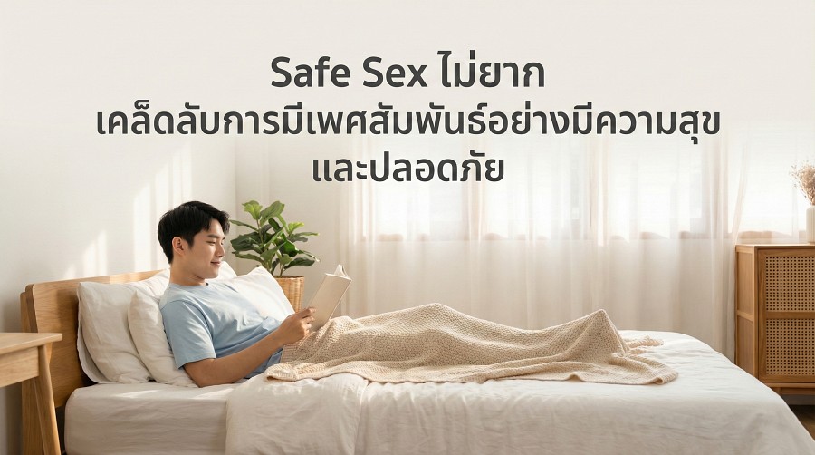 Safe Sex ไม่ยาก เคล็ดลับการมีเพศสัมพันธ์อย่างมีความสุข และปลอดภัย