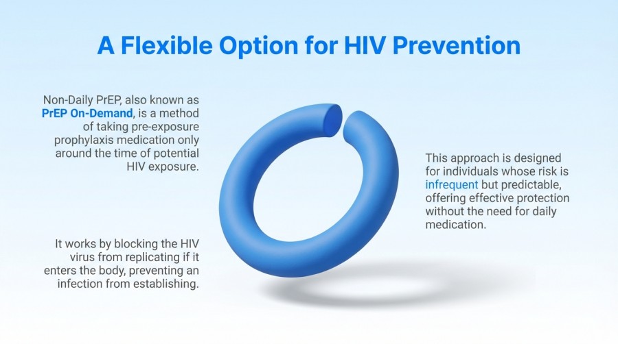 Flexible option for HIV prevention