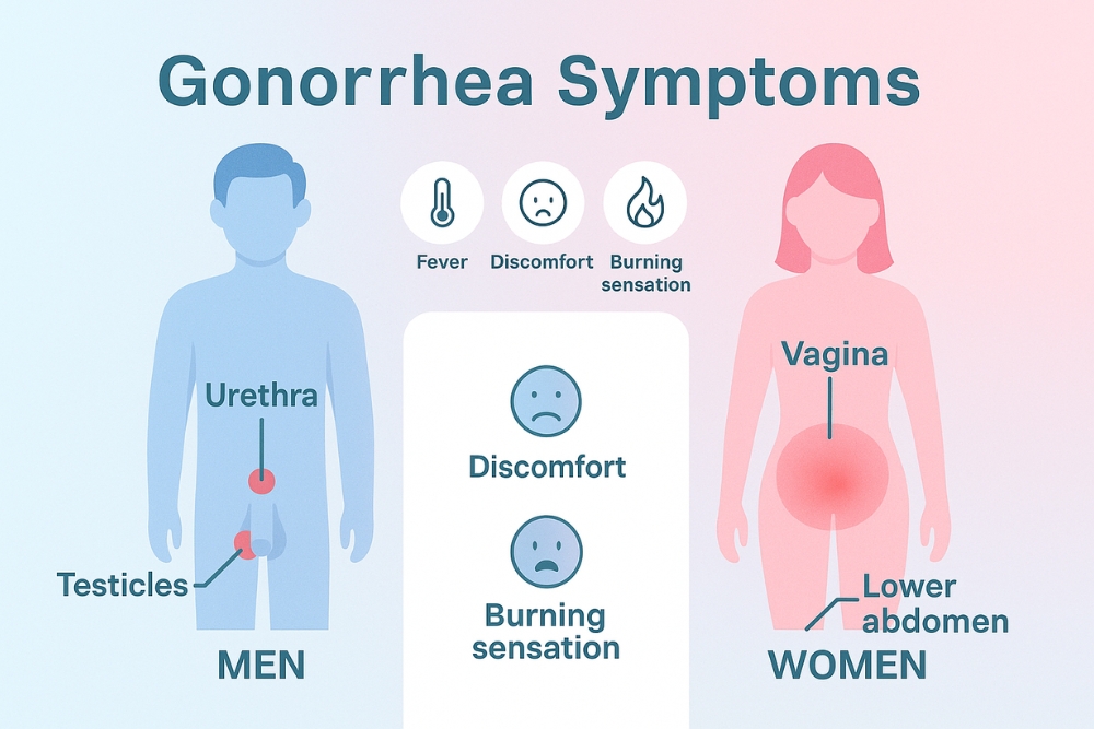 Symptoms of Gonorrhea Infection