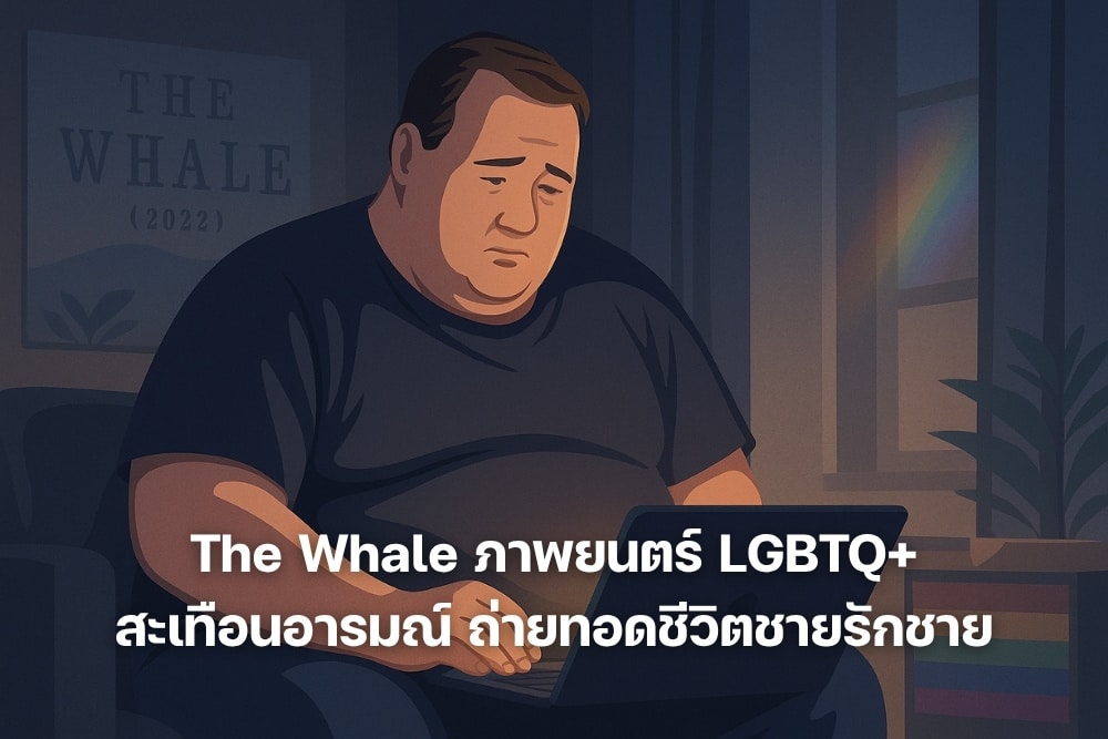 The Whale ภาพยนตร์ LGBTQ+ สะเทือนอารมณ์ ถ่ายทอดชีวิตชายรักชาย