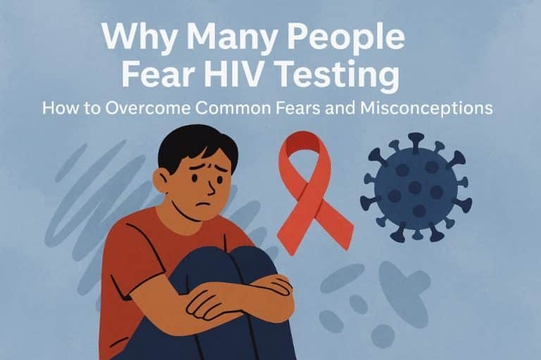 Fear HIV Testing ? Here’s How to Stay Healthy & Overcome It
