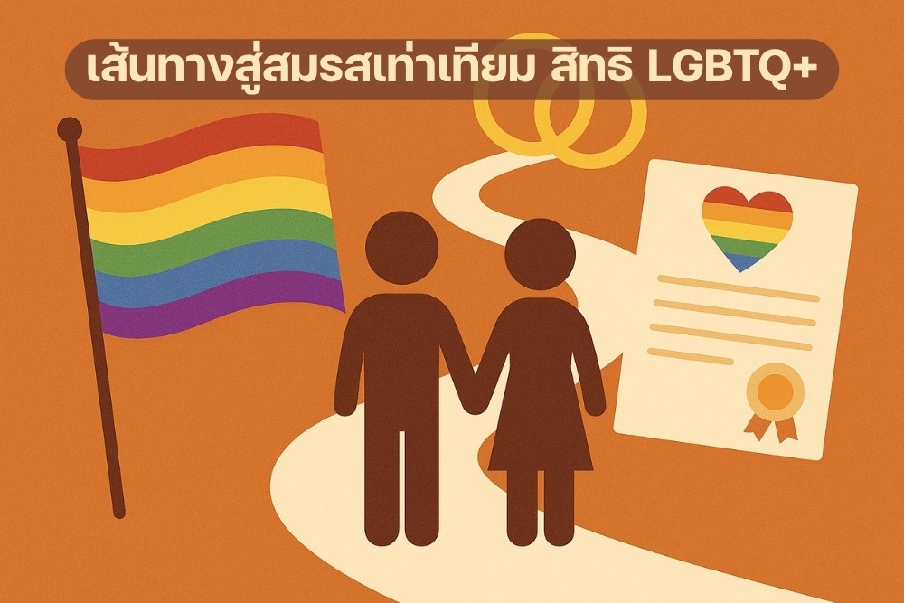 เส้นทางสู่ สมรสเท่าเทียม สิทธิ LGBTQ+ กับความเป็นไปได้ในสังคมไทย