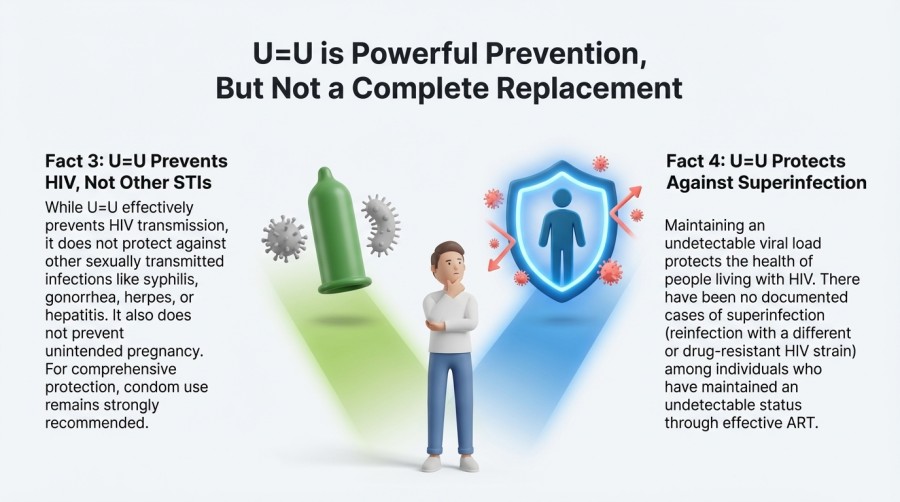 U=U Helps Prevent HIV Superinfection