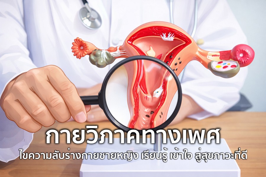 กายวิภาคทางเพศ ไขความลับร่างกายชายหญิง เรียนรู้ เข้าใจ สู่สุขภาวะที่ดี