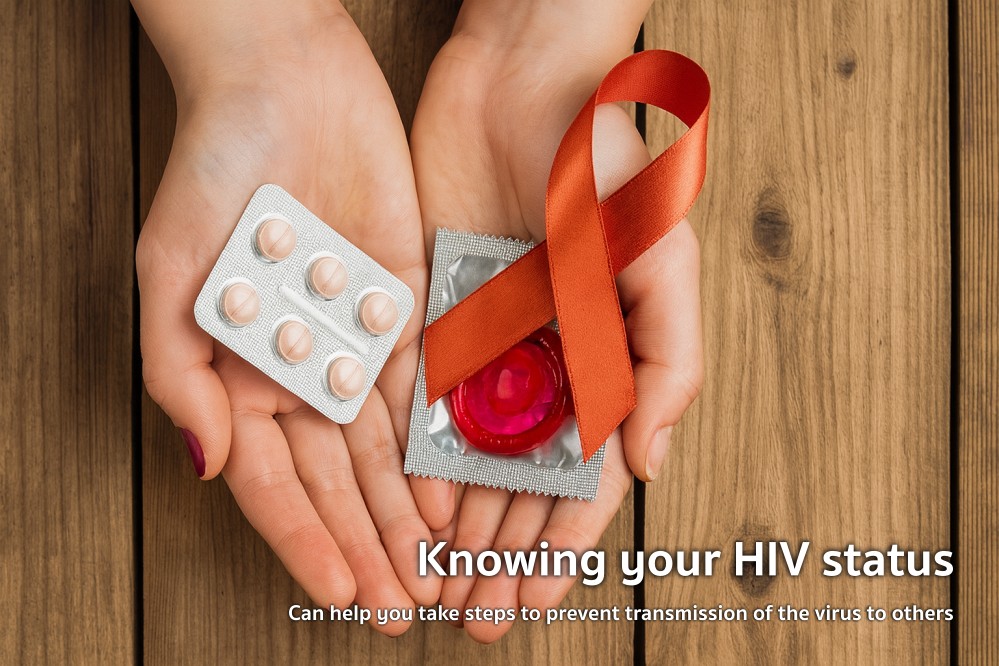 Knowing your HIV status can help you take steps to prevent
