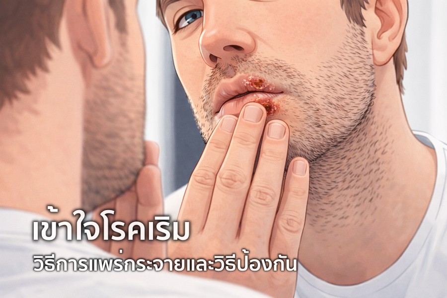 เข้าใจโรคเริม วิธีการแพร่กระจายและวิธีป้องกัน