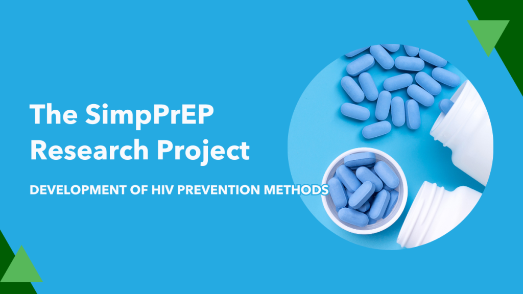 The SimpPrEP Research Project – Development of HIV Prevention Methods