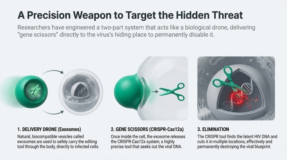 HIV Gene-Editing - An Innovation Precisely Designed to Target the Virus