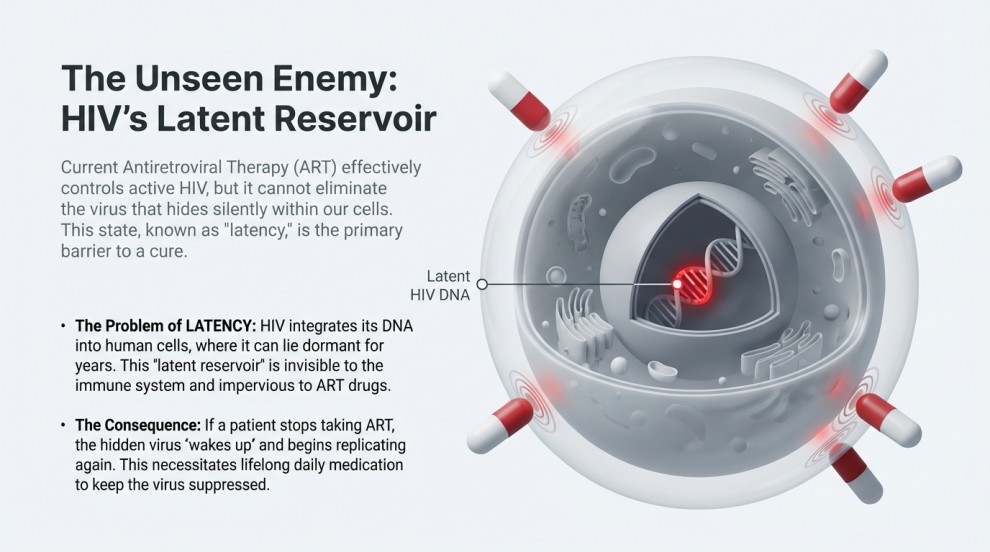 The Unseen Enemy HIV Latent Reservoir