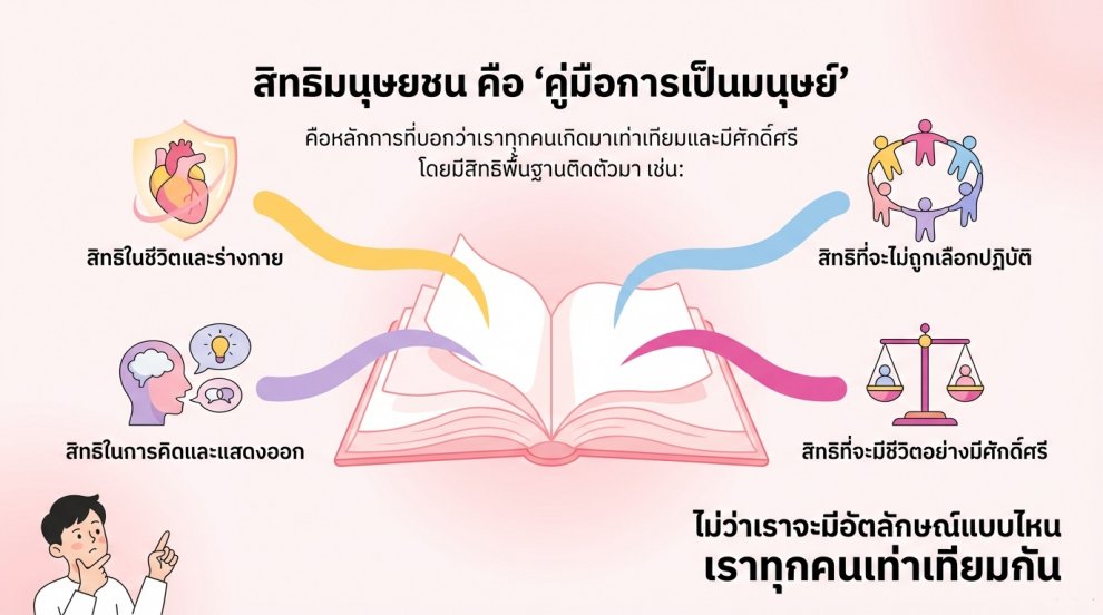 วันสิทธิมนุษยชนสากล คืออะไร ทำไมเราต้องให้ความสำคัญ